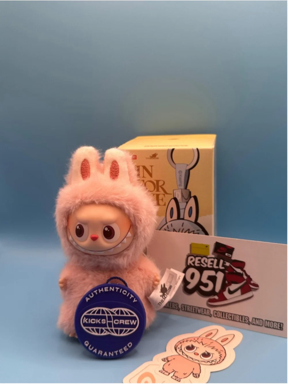 Pop Mart The Monsters Labubu Pin For Love Series Giving Vinyl Plush Pendant